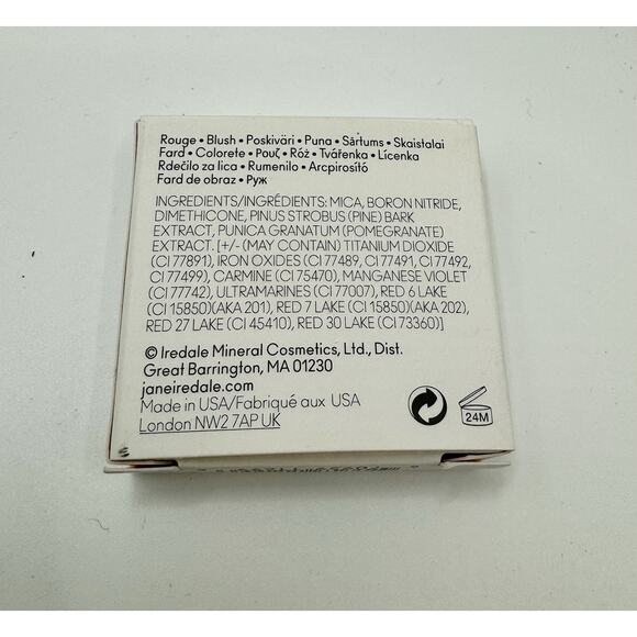 Jane Iredale PurePressed Blush Color Mystique Full Size New In Box Pink Peach - Picture 6 of 8